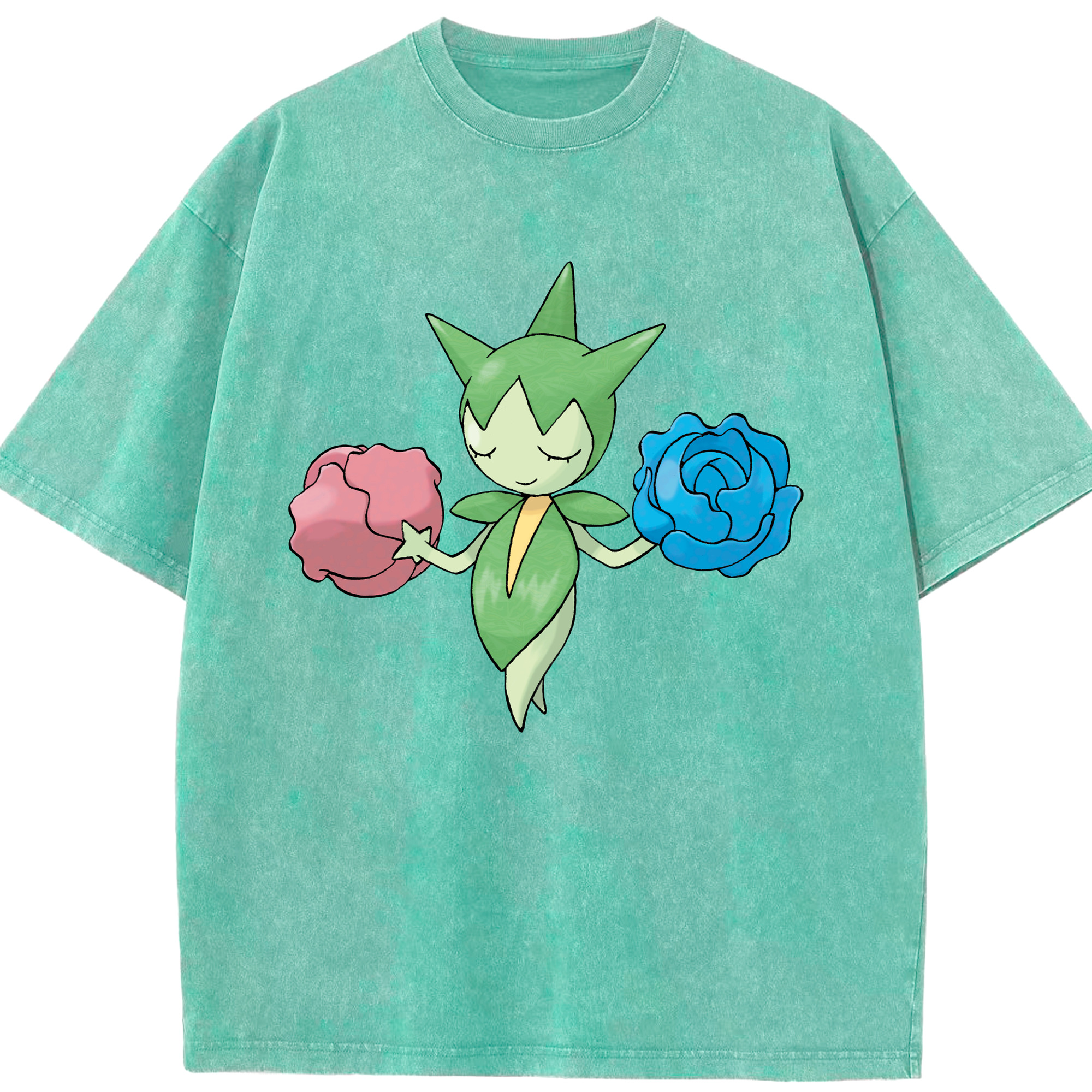 （画像用） ポケットモンスター Pokémon 綿100% ヴィンテージ風 半袖Tシャツ（フロントプリント）
